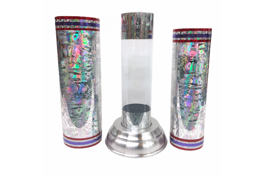Crystal Silk Cylinder (colors vary)