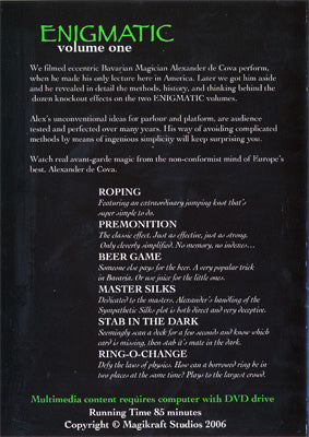 Enigmatic Volume 1 by Alexander DeCova - DVD