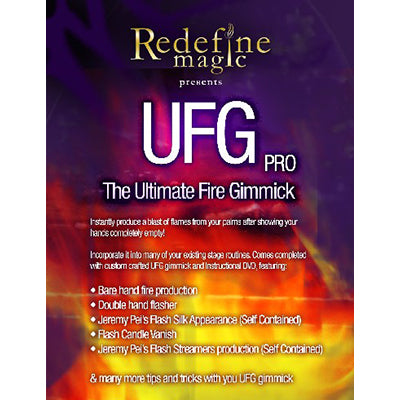 Ultimate Fire Gimmick Pro (Gimmick and online instructions) by Jeremy Pei