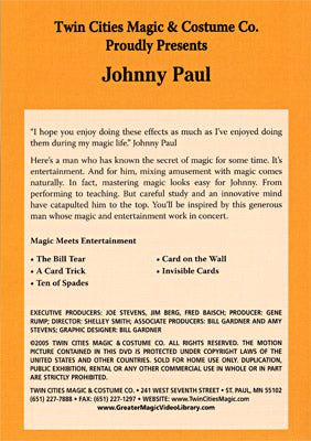 Greater Magic Volume 14 - Johnny Paul - DVD
