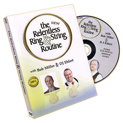 The New Relentless Ring And String by Bob Miller and DJ Ehlert - DVD