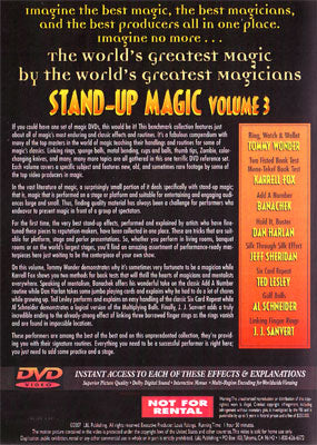 World's Greatest Magic: Stand-Up Magic  Volume 3 - DVD
