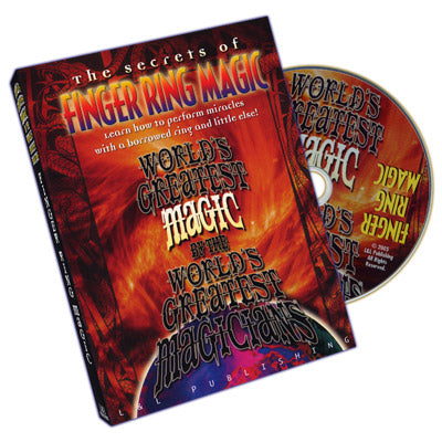 World's Greatest Magic: Finger Ring Magic  - DVD
