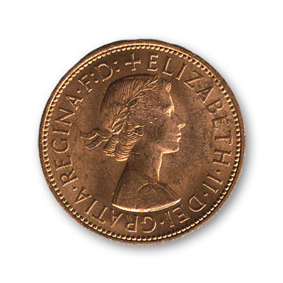 English Penny Coin