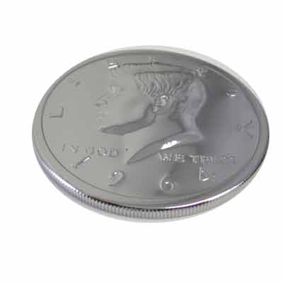 Jumbo 3 inch Chrome Shell