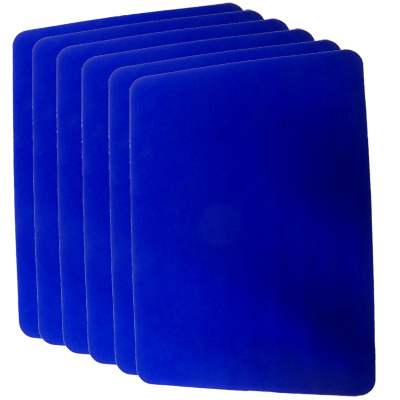 Close Up Pad 6 Pack LARGE (Blue 12 inch  x 17 inch) by Goshman - Trick