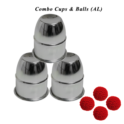 Combo Cups & Balls (Al) By Premium Magic