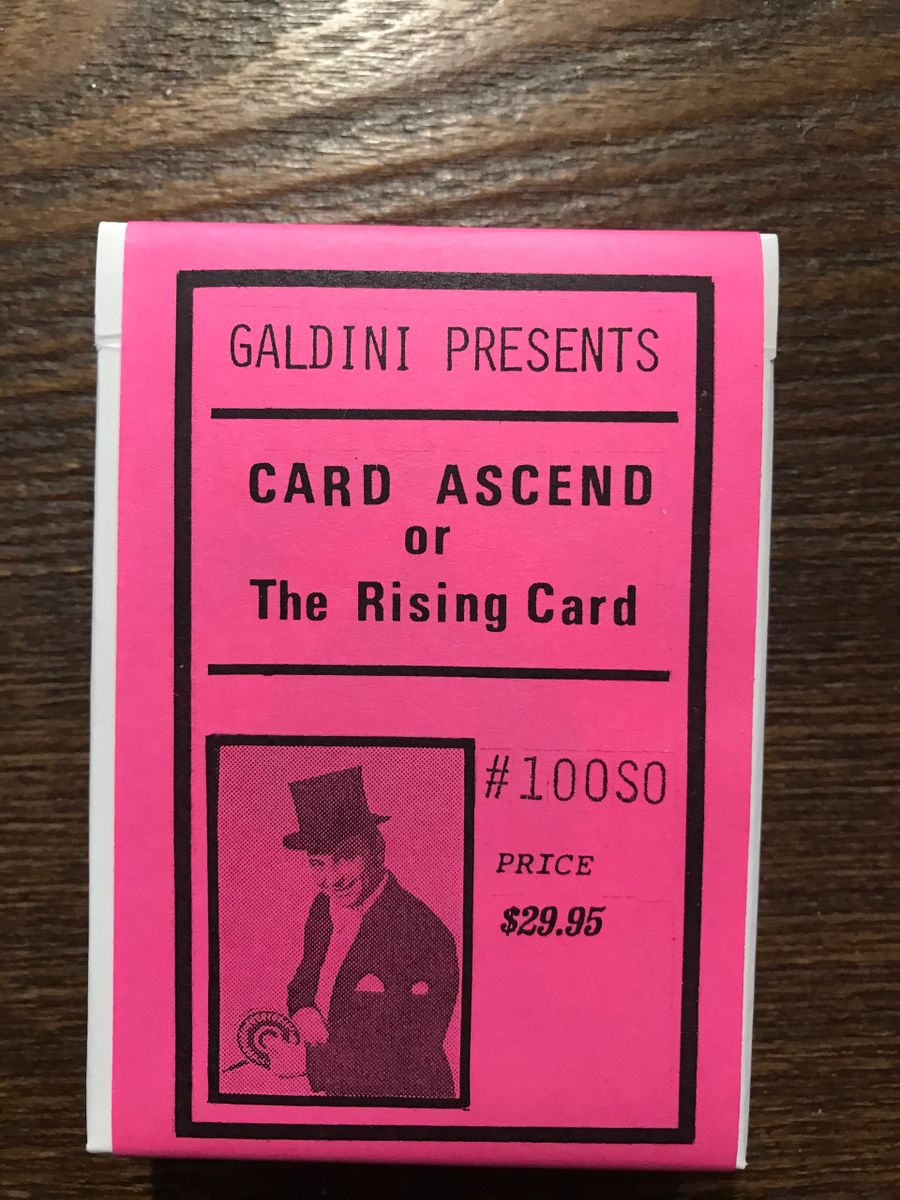 The Rising Card Card Ascend Original by Galdini