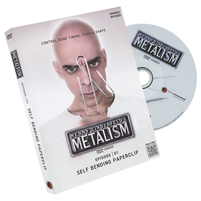 Metalism: Episode 01 - Self Bending Paperclip (DVD and Props) by Menny Lindenfeld - DVD