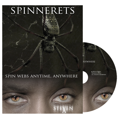 Spinnerets (DVD & Gimmicks) by Steven X - Trick