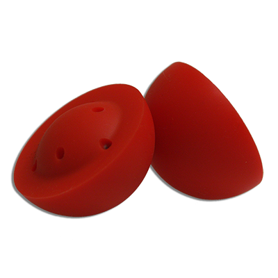 Split Ball - Red (1.7 inch) by JL Magic - Trick