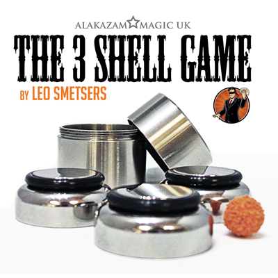 Three Shell Game (Gimmicks and Online Instructions) by Leo Smetsers and Alakazam Magic - Trick