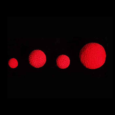 1 inch Crochet Balls (Red) by Uday