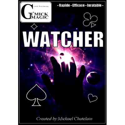 Watcher (RED DVD and Gimmick) by Mickael Chatelain - DVD