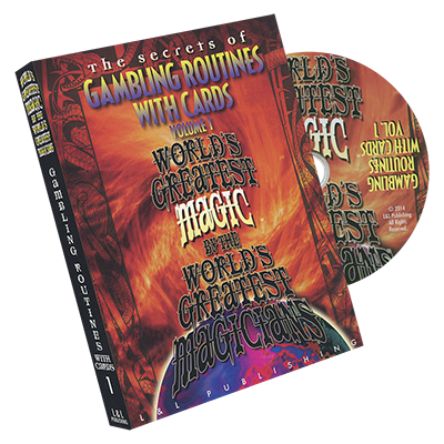 World's Greatest Magic:  Gambling Routines With Cards Vol. 1 - DVD