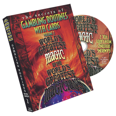 World's Greatest Magic: Gambling Routines With Cards Vol 2 - DVD